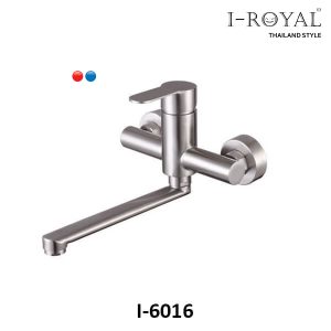 VÒI RỬA CHÉN NÓNG LẠNH ÂM TƯỜNG INOX 304 I-ROYAL I-6016