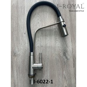 VÒI RỬA CHÉN NÓNG LẠNH INOX 304 THÂN MỀM I-ROYAL I-6022-1