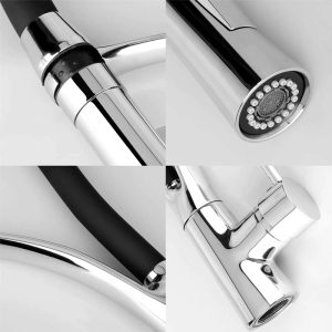 voi rua rosler rl 909 black 1 1 - Vòi rửa Roslerer RL-909 Black