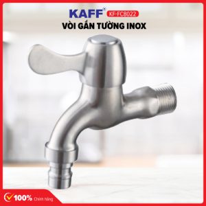 Vòi Rumine gắn tường inox KAFF KF-FC8022