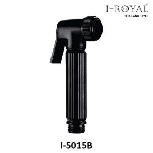 VÒI XỊT TOILET ĐỒNG MẠ TĨNH ĐIỆN ĐEN I-ROYAL I-5015B