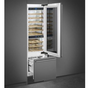 wi66rs 3 700x crop center - TỦ RƯỢU ÂM SMEG, 60CM, CỬA CÓ KÍNH WI66RS 535.14.403