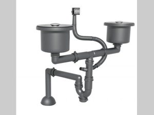 xiphong chau rua chen konox granite sink phoenix 1160 silver - CHẬU RỬA CHÉN KONOX GRANITE SINK PHOENIX 1160 SILVER