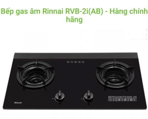 BẾP GAS ÂM RINNAI RVB-2i(AB) MỚI NHẤT 2022 TẶNG QUÀ KM FREE LẮP ĐẶT TẠI NHÀ