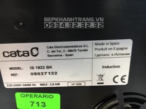 z3244467716631 a4f0350e4d65face9101fe8218806cf9 - Bếp từ Cata IB 1822 BK