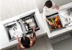 z3256345807501 3c82445c179fdc12ba1167407283a561 - Máy Rửa Kết Hợp Bồn KF-SWM6