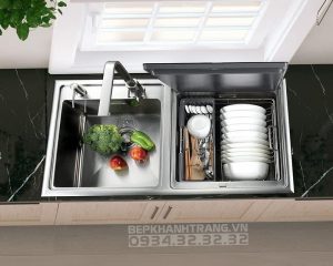 z3256345818433 94d9b1cf8f9ca12235fff80eb70dda78 - Máy rửa bát kết hợp chậu rửa Kaff KF-SWM6