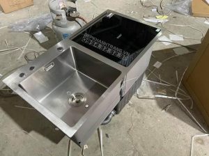 z3256345839485 e0d5cf683599083afbf75eee0c3461c6 - Máy rửa bát kết hợp chậu rửa Kaff KF-SWM6