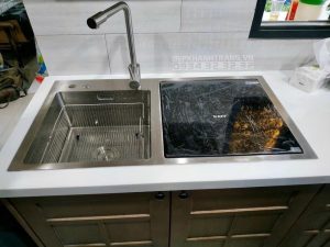 z3256504466994 2aa2cbe75f0d574c35dbcb6c3f798a78 - Máy rửa bát kết hợp chậu rửa Kaff KF-SWM6