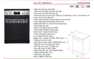 z3260382336292 4cae9e9ab9695342268b38538360a061 1 - Máy rửa bát Kaff KF-BDWSI12.6