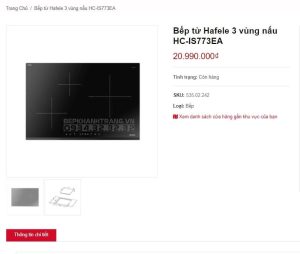 z3260409935128 bb593d477d48e44ebffbea0645eff019 - Bếp Từ Âm 3 Vùng Nấu HC-IS773EA Hafele 535.02.242