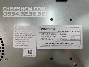 z3312199365088 aea018eb05a475f8653e52b2b6fb73e4 1 - Bếp Điện Từ Chefs EH Mix220