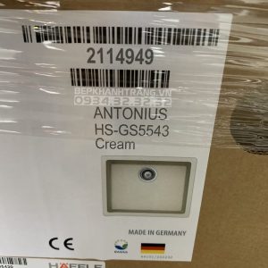 z3324897663450 ff903070b4cdea744f27f46b1b0d6286 1 scaled 1 - CHẬU ĐÁ HAFELE ANTONIUS HS-GS5543 MÀU GREY 570.35.530