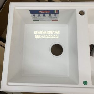 z3339877438936 fc58e2d37d7f00d0f6449c875b9a6b55 scaled 1 - Granite sink Phoenix 860 GreySiphon, giá úp bát inox KONOX