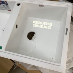 z3339877442643 b1b5c828b4fa2b71cef0583ed6e724b3 scaled 1 - Granite sink Phoenix 860 GreySiphon, giá úp bát inox KONOX