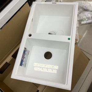 z3339877641389 ef2d306ed2f5de596e71bf53162aa23e scaled 1 - Granite sink Phoenix 860 BlackSiphon, giá úp bát inox KONOX