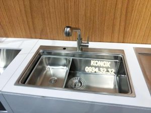 z3345532469334 6cd8d6874dd2f97e14206e01c77e12aa 1 - Chậu rửa bát Konox KN7548SO