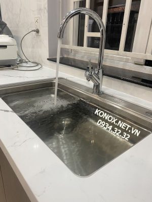 z3367950824943 44372b7d24dfb89a2f82cd33e815f3a4 1 - Chậu rửa bát Konox KN7548SO