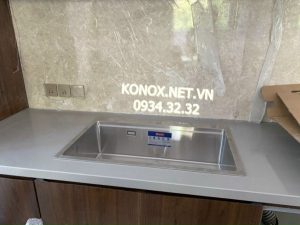 z3375664425441 78ae9066b41e71f55d23d2bcc521dd7c - Topmount sink KN8050TSSiphon, thớt gỗ, roll mat KONOX