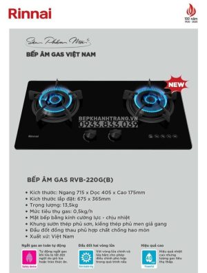 z3384889447367 70074487b9241d8dd86fa7b52dad0a89 - Bếp ga âm Rinnai RVB-220G(BG)/220G(B)