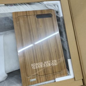 z3405772056921 93e4725d16cdaa8e36b841658d854099 scaled 1 - Topmount sink KN8050TSSiphon, thớt gỗ, roll mat KONOX
