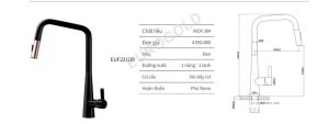 z3413249428082 495c18f739977261af4bc55f7db52986 - Vòi rửa Eurogold EUF221DR