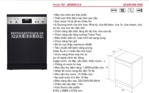 z3418168320871 fabe48d4dfebd5344230e8b32ef394b7 - Máy rửa bát Kaff KF-BDWSI12.6