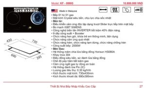 z3473445285218 dc610e539eb9d82fd255659f356d3c6a - Bếp từ gas kết hợp 2 lò KAFF KF-088IG