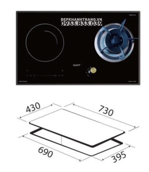 z3473445290002 a9aa19d0e5418bb68e09a0ae1dac1304 - Bếp từ gas kết hợp 2 lò KAFF KF-088IG