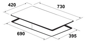 z3473445295065 976c8769b5fb16a23d35d5d72649f338 - Bếp từ gas kết hợp 2 lò KAFF KF-088IG