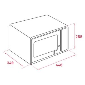 z3521109601258 ec610cd8435cd2d2e0c0a30f9ac6b659 1 - Lò vi sóng kết hợp nướng Teka MWE 210 G