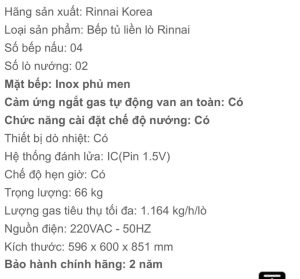 z3526051483368 2a32b6236e7af05757c033dc70d6d71e - BẾP GA THÙNG RINNAI RSF-BM23 SP678