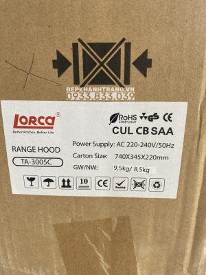z3534321314780 c6deafea64ed2421298778952ba3a3af - Máy hút mùi Lorca TA-3005C-70