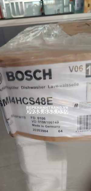 z3539678314735 675e6a1d3f820c0575037ec2d6eec37d - Máy rửa chén âm tủ BOSCH SMI4HCS48E | Serie 4