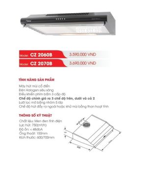 z3553996612106 23e3f8d3450a70b036c7bbed165e9031 - Máy hút mùi Canzy CZ-2060B