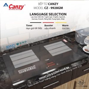 z3554019122714 15a2454e410d000c52f9185db4e2aad8 - Bếp từ CANZY CZ 9928GM