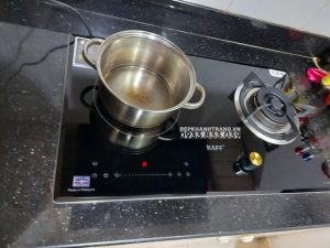 z3555706456470 ccb7cea7e4b4975076c64e7846dfa2be - Bếp gas kết hợp từ KAFF KF-088IG