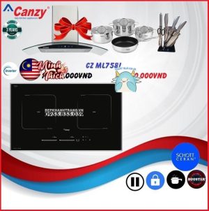 z3556633409490 bb847f258a1f071680074a9a61222e2b - BẾP TỪ CANZY CZ ML758I TẶNG QUÀ KM ƯU ĐÃI CỰC HẤP DẪN