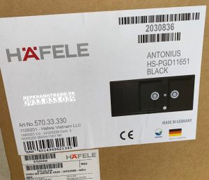 z3583028068418 2f0e82052bf4f838bbae4128b1fb1d02 - Chậu đá Hafele HS20-GKD2S80