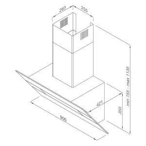 z3602906304299 0006809aa2cdb934d0568a97fdf63b63 - Máy hút mùi áp tường Malloca MC 9003