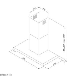 z3603350989356 d3675ae0bbbaff00188ca5bbedbfda4b - Máy hút mùi áp tường Malloca Circle F188