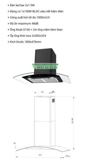 z3604709481824 fc4454757d66d49e1c90215fc8d4a64a 1 - MÁY HÚT MÙI KAFF KF-GB029TB Mới Nhất 2022 Tặng Quà KM Sốc