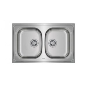 Chậu rửa inox TEKA UNIVERSE 80 T-XP 2B 115040007
