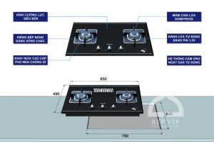 z3718983974325 165f5eabc89041eea892bf906ed585ac 1 - Bếp 2 Gas Malloca AS 9402B