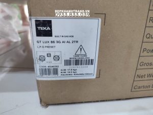 z3725419856247 6282953751b0ab3a0240109acac7c3ef - Bếp gas âm Teka GT LUX 75 2G AI AL 2TR