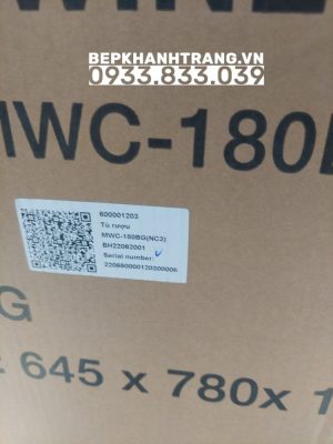 z3729208442874 a757544ea99b05dc5e0988660725ecfe 1 - Tủ bảo quản rượu vang âm tủ/ độc lập Malloca MWC-180BG