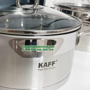 z3743499728029 6c3a728549ced9a016e25cc8c7f5c438 - Bộ nồi Kaff cao cấp 5 món Inox 304 KF-ST09304 Mới Nhất 2022 Sang Trọng, Siêu Bền, Dùng được tất cả Bếp