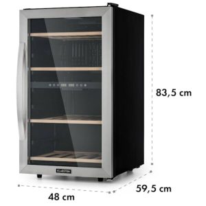 z3796416083099 1b2d43f47e2cb8eeeb84171c0ee37804 1 - TỦ RƯỢU VANG KLARSTEIN 118L - 45 CHAI