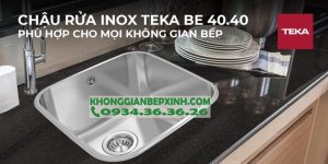 z3832966421857 8202d529414710e21d2dbe5404d40b7d 1 - Chậu Rửa Inox Teka BE 40 40 10125005