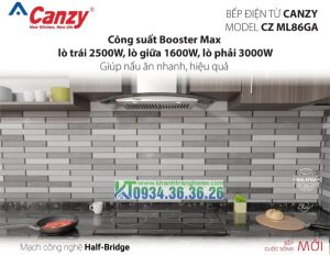 z4101085970576 64ce6aab3fd32b4160247ea724ef80cf - Bếp Từ Canzy CZ ML86GA